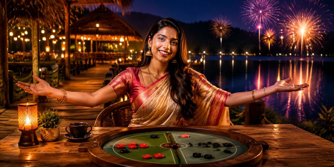 A Bangladeshi user enjoying betting at a tea garden in Sylhet