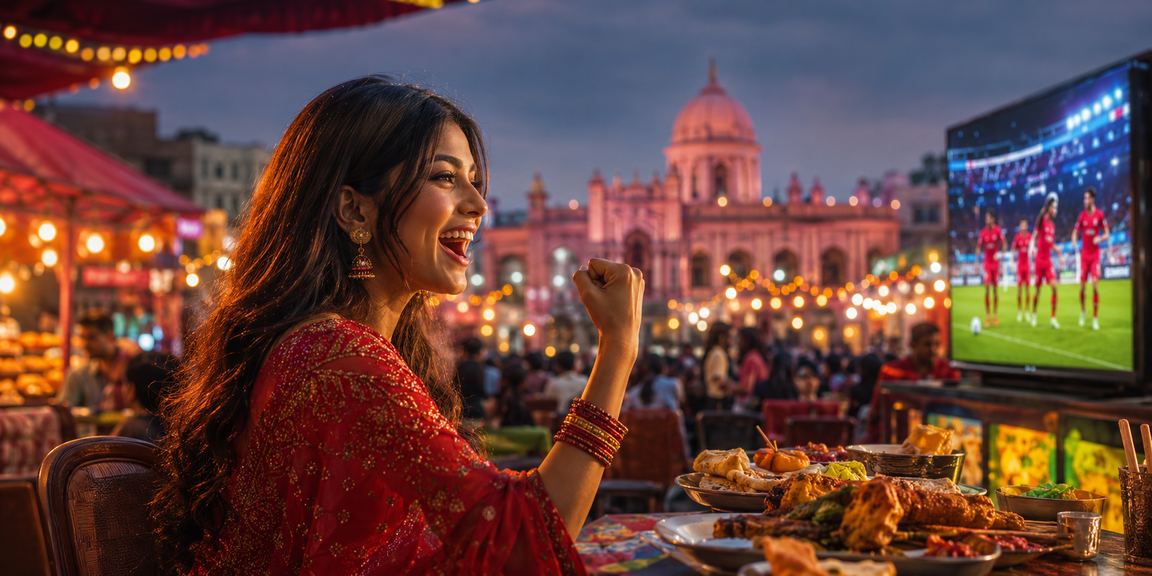 A Bangladeshi woman enjoying VIP bonuses in Dhaka